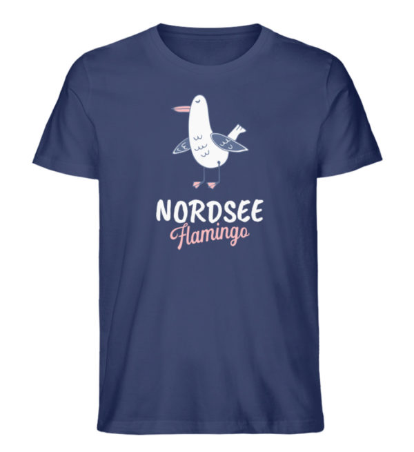 Nordsee Flamingo - Herren Premium Organic Shirt-6057
