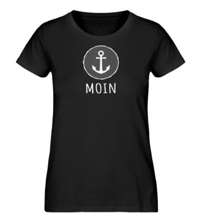 Anker Logo Moin - Damen Premium Organic Shirt-16