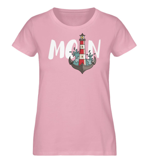 Moin Anker Leuchtturm - Damen Premium Organic Shirt-6883