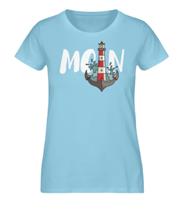 Moin Anker Leuchtturm - Damen Premium Organic Shirt-674