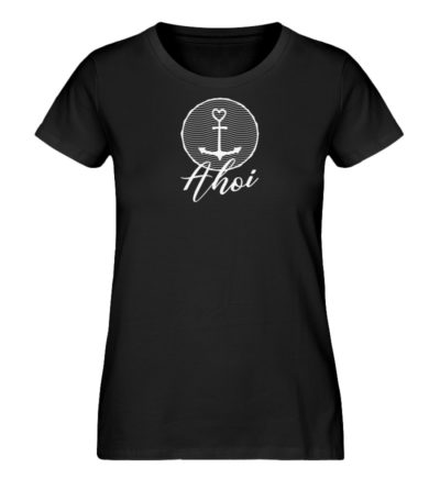 Ahoi Ankerherz - Damen Premium Organic Shirt-16