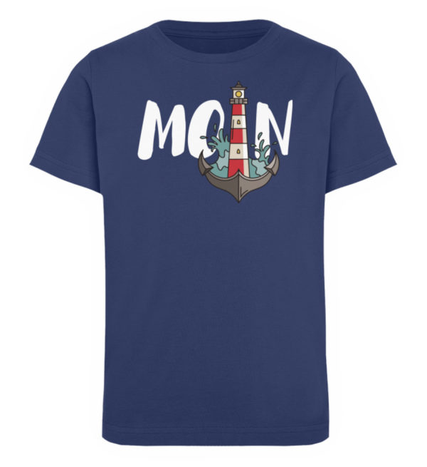 Moin Anker Leuchtturm - Kinder Organic T-Shirt-6057