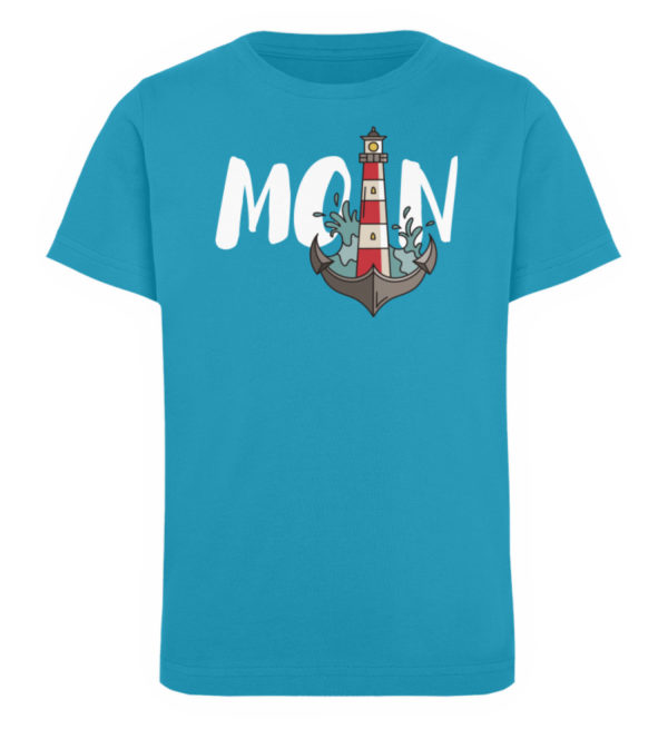 Moin Anker Leuchtturm - Kinder Organic T-Shirt-6877