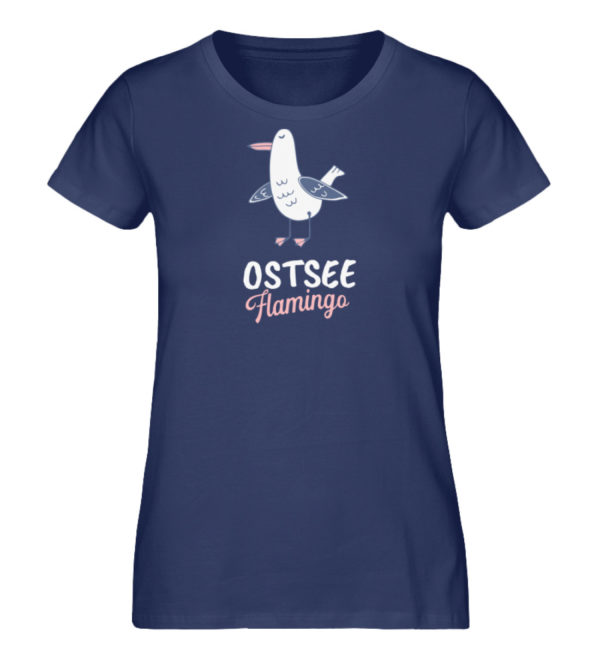 Ostsee Flamingo - Damen Premium Organic Shirt-6057
