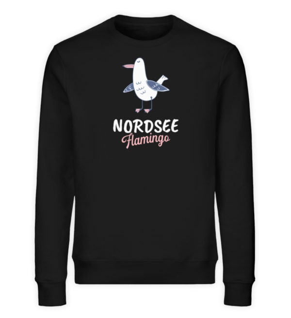 Nordsee Flamingo - Unisex Organic Sweatshirt-16