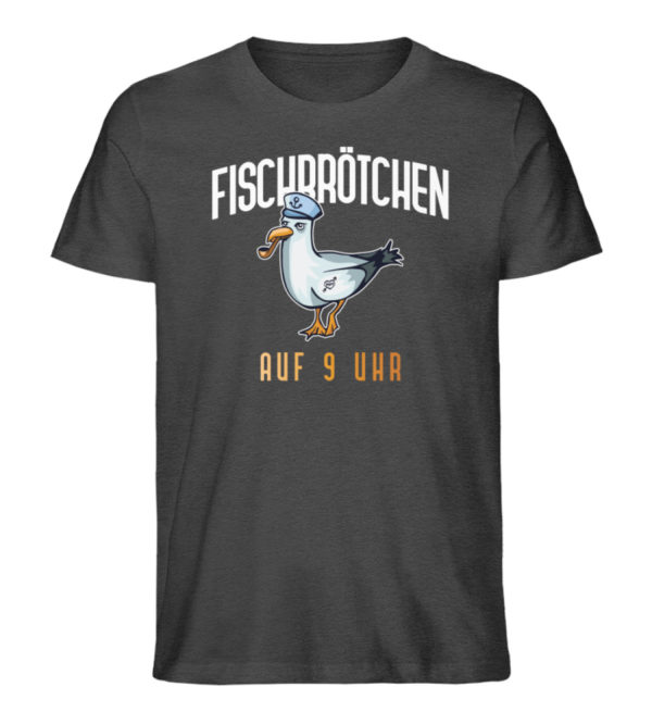 Fischbrötchen auf 9 Uhr - Herren Premium Organic Shirt-6881