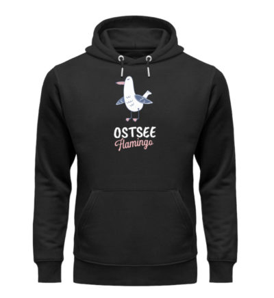 Ostsee Flamingo - Unisex Organic Hoodie-16