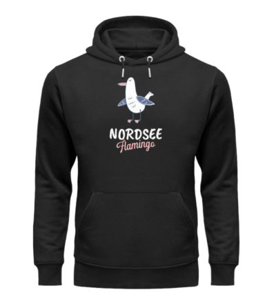 Nordsee Flamingo - Unisex Organic Hoodie-16