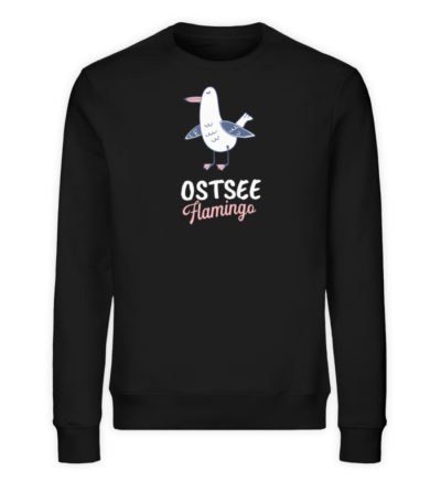 Ostsee Flamingo - Unisex Organic Sweatshirt-16