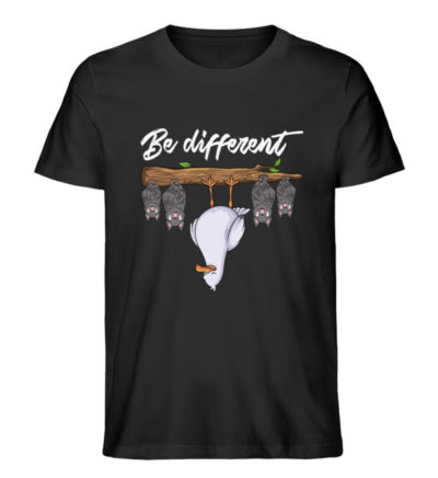 Be different - Herren Premium Organic Shirt-16