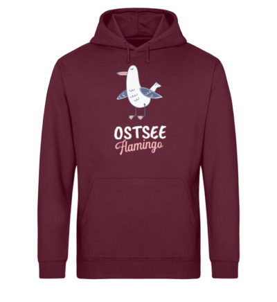 Ostsee Flamingo - Unisex Organic Hoodie-839