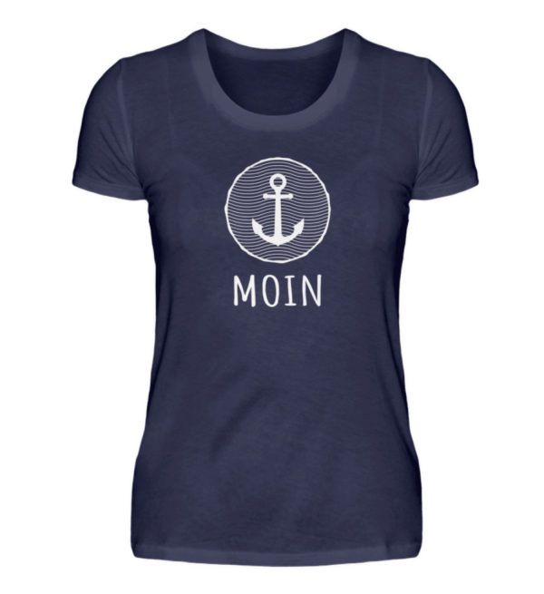 Moin Anker Logo - Damenshirt-198