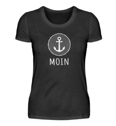 Moin Anker Logo - Damenshirt-16