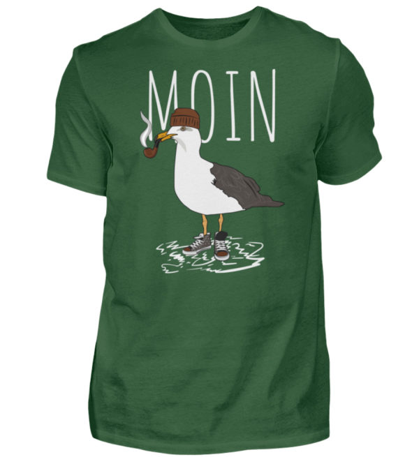 Moin Möwe helles Design - Herren Shirt-833