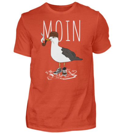 Moin Möwe helles Design - Herren Shirt-1236