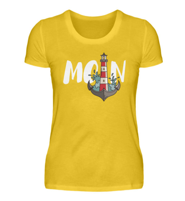 Moin Anker Leuchtturm - Damenshirt-3201
