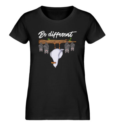 Be different - Damen Premium Organic Shirt-16