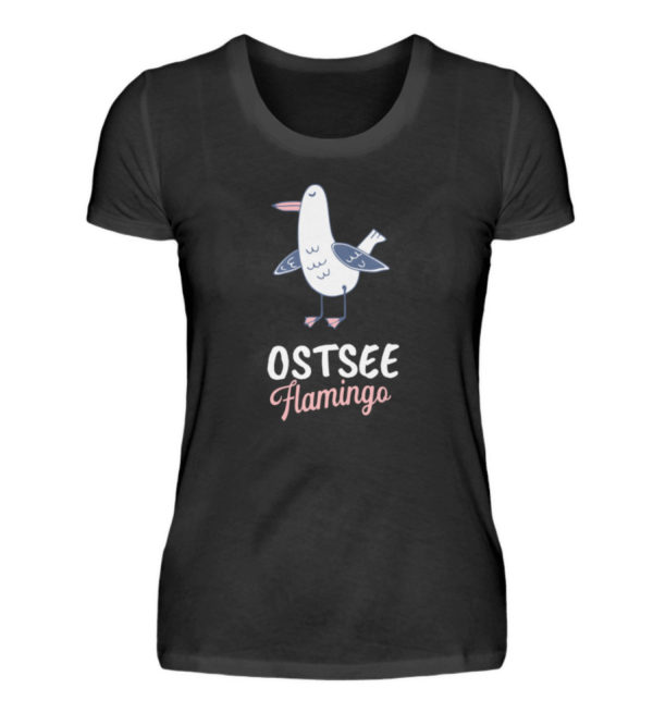 Ostsee Flamingo - Damenshirt-16