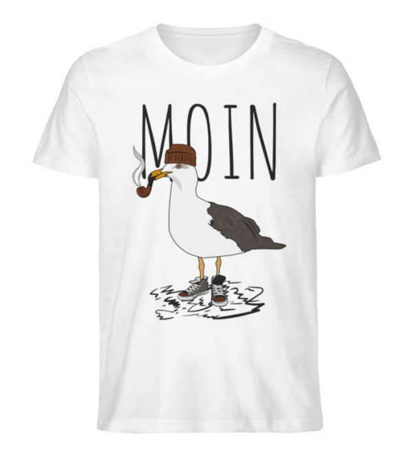 Moin Möwe - Herren Premium Organic Shirt-3