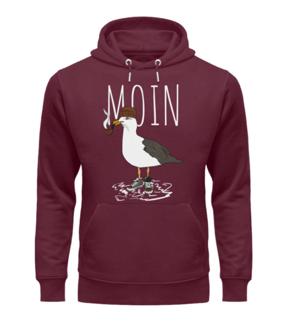 Moin Möwe - Unisex Organic Hoodie-839