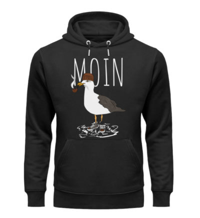 Moin Möwe - Unisex Organic Hoodie-16