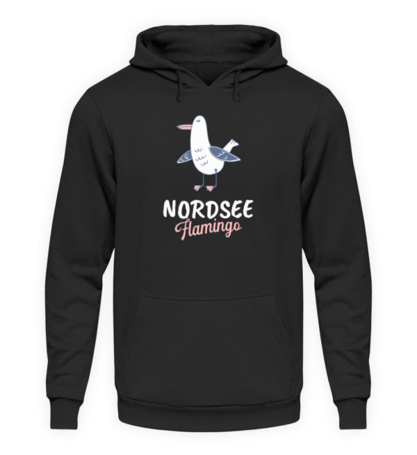 Nordsee Flamingo - Unisex Kapuzenpullover Hoodie-639