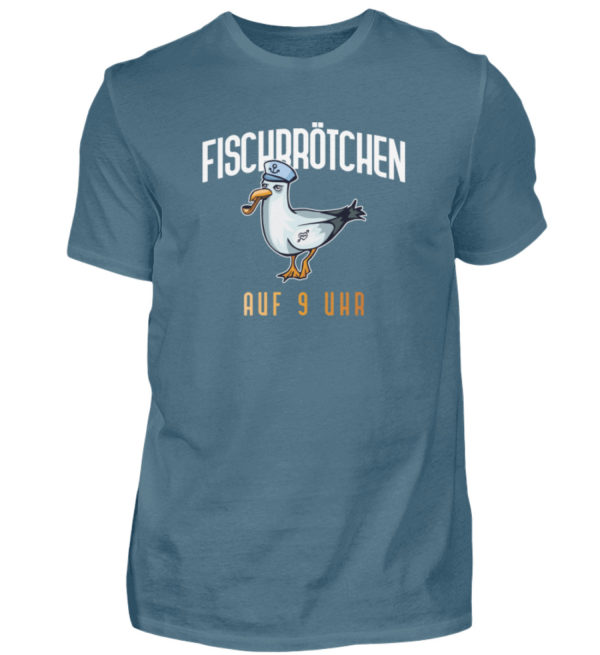 Fischbrötchen auf 9 Uhr - Herren Shirt-1230