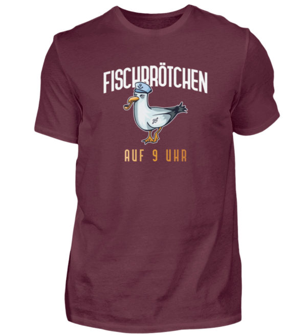 Fischbrötchen auf 9 Uhr - Herren Shirt-839