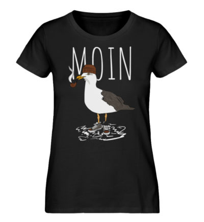 Moin Möwe - Damen Premium Organic Shirt-16