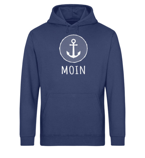 Moin Anker Logo - Unisex Organic Hoodie-6057