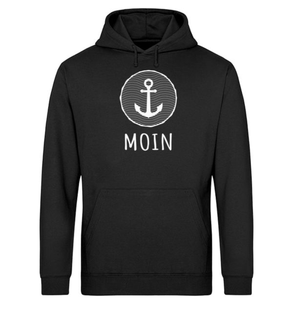 Moin Anker Logo - Unisex Organic Hoodie-16