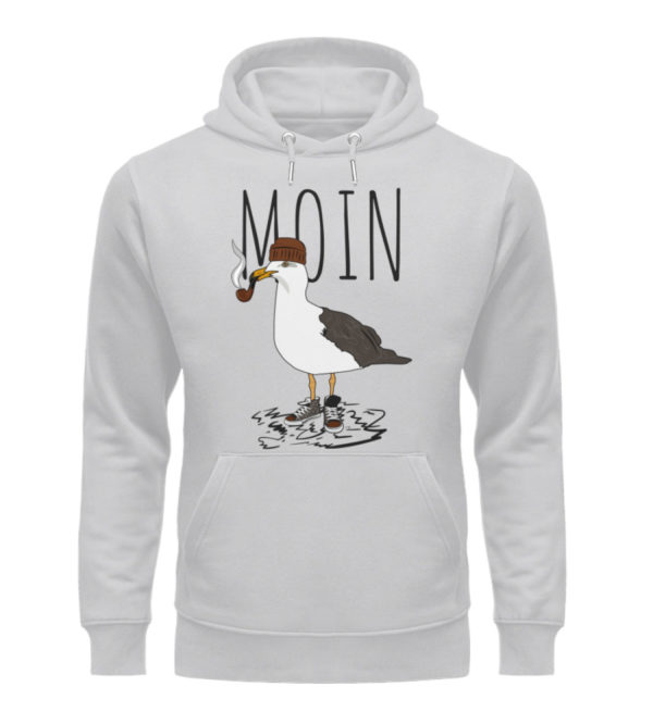 Moin Möwe - Unisex Organic Hoodie-17