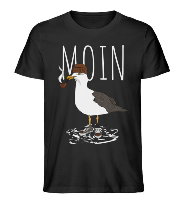Moin Möwe - Herren Premium Organic Shirt-16