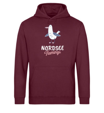 Nordsee Flamingo - Unisex Organic Hoodie-839