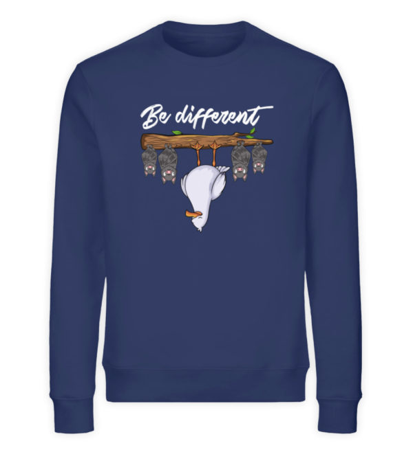 Be different - Unisex Organic Sweatshirt-6057