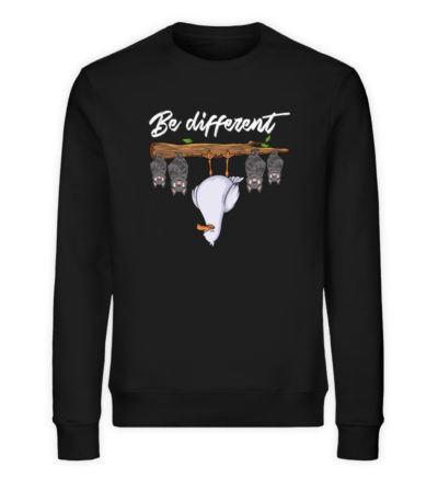 Be different - Unisex Organic Sweatshirt-16