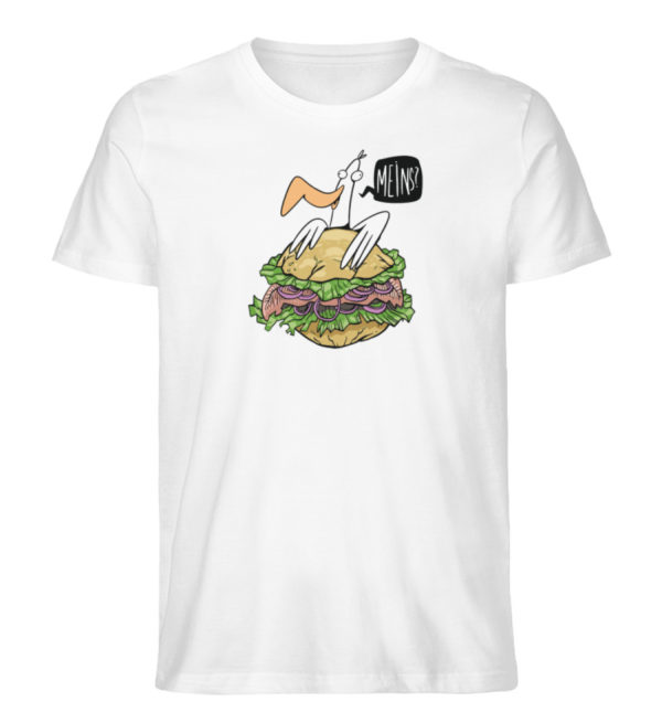 Fischbrötchen Meins? - Herren Premium Organic Shirt-3