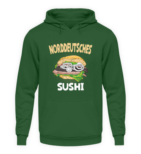 Norddeutsches Sushi - Unisex Kapuzenpullover Hoodie-833