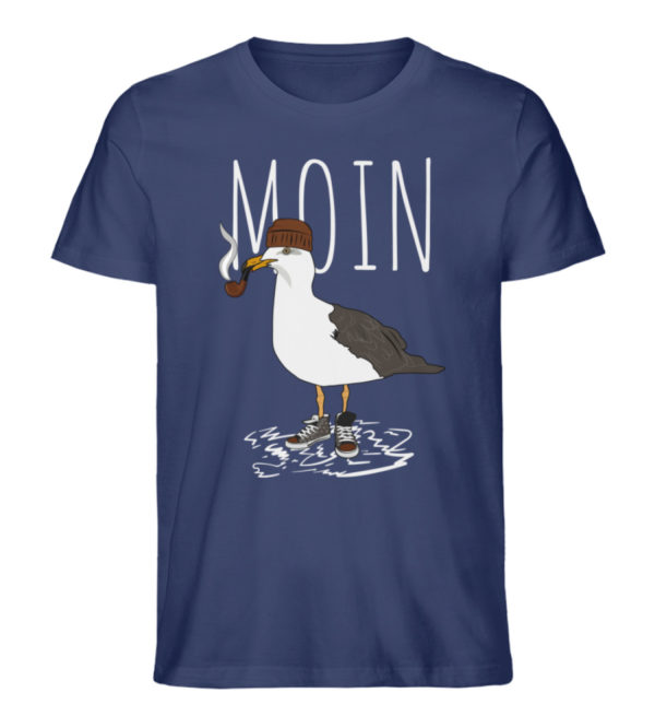 Moin Möwe (Übergrößen) - Herren Organic Shirt-6057