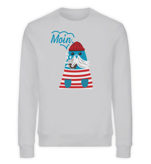 Seehund Moin - Unisex Organic Sweatshirt-17