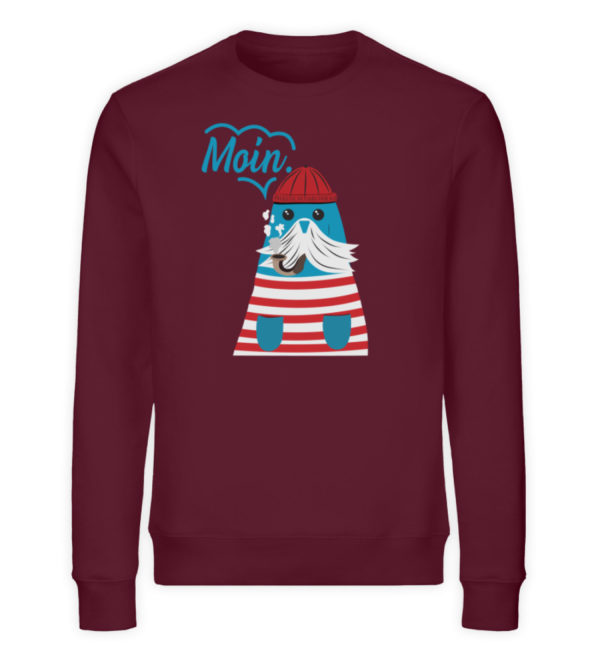 Seehund Moin - Unisex Organic Sweatshirt-839