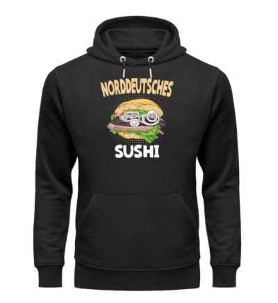 Norddeutsches Sushi - Unisex Organic Hoodie-16