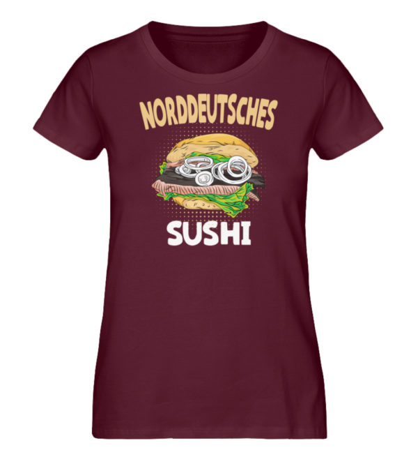 Norddeutsches Sushi - Damen Premium Organic Shirt-839
